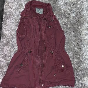 Maroon Vest